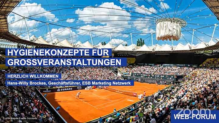 ESB Web-Forum Hygienekonzepte für Grossveranstaltungen
